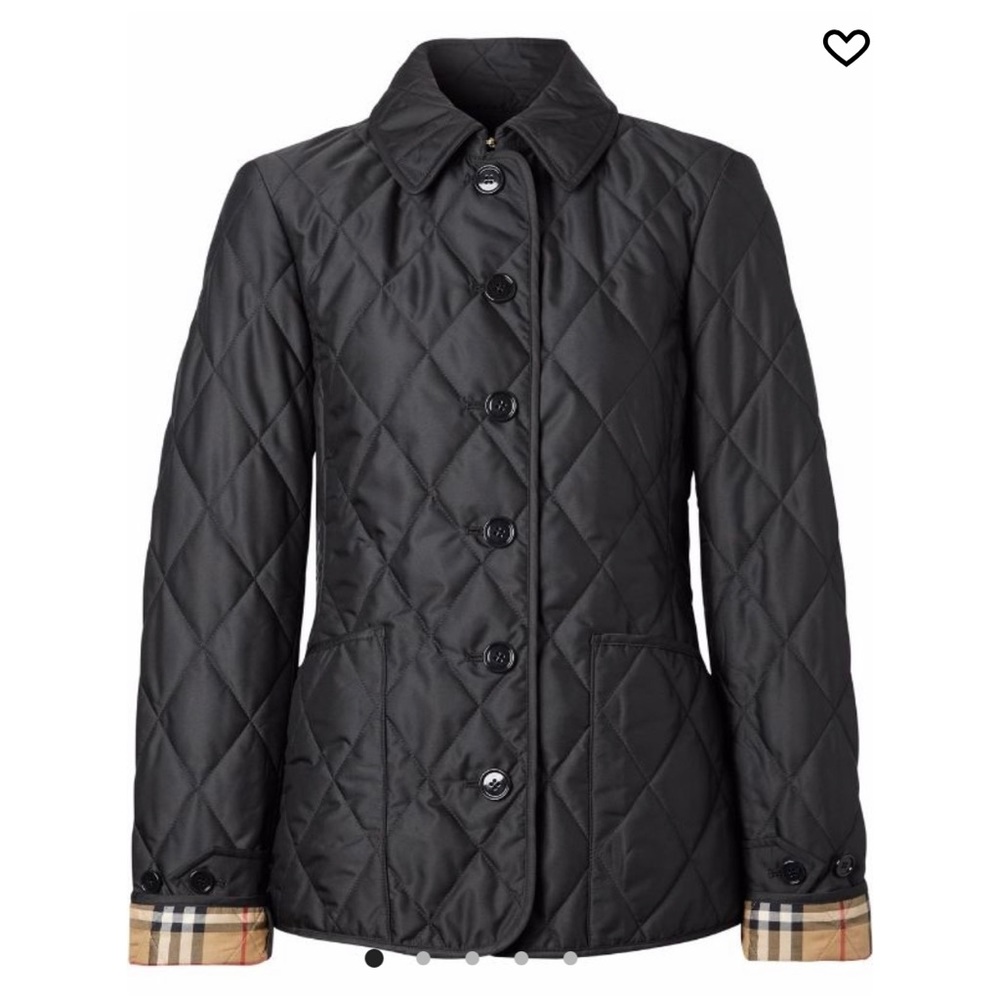 Burberry woman’s small quilted coat